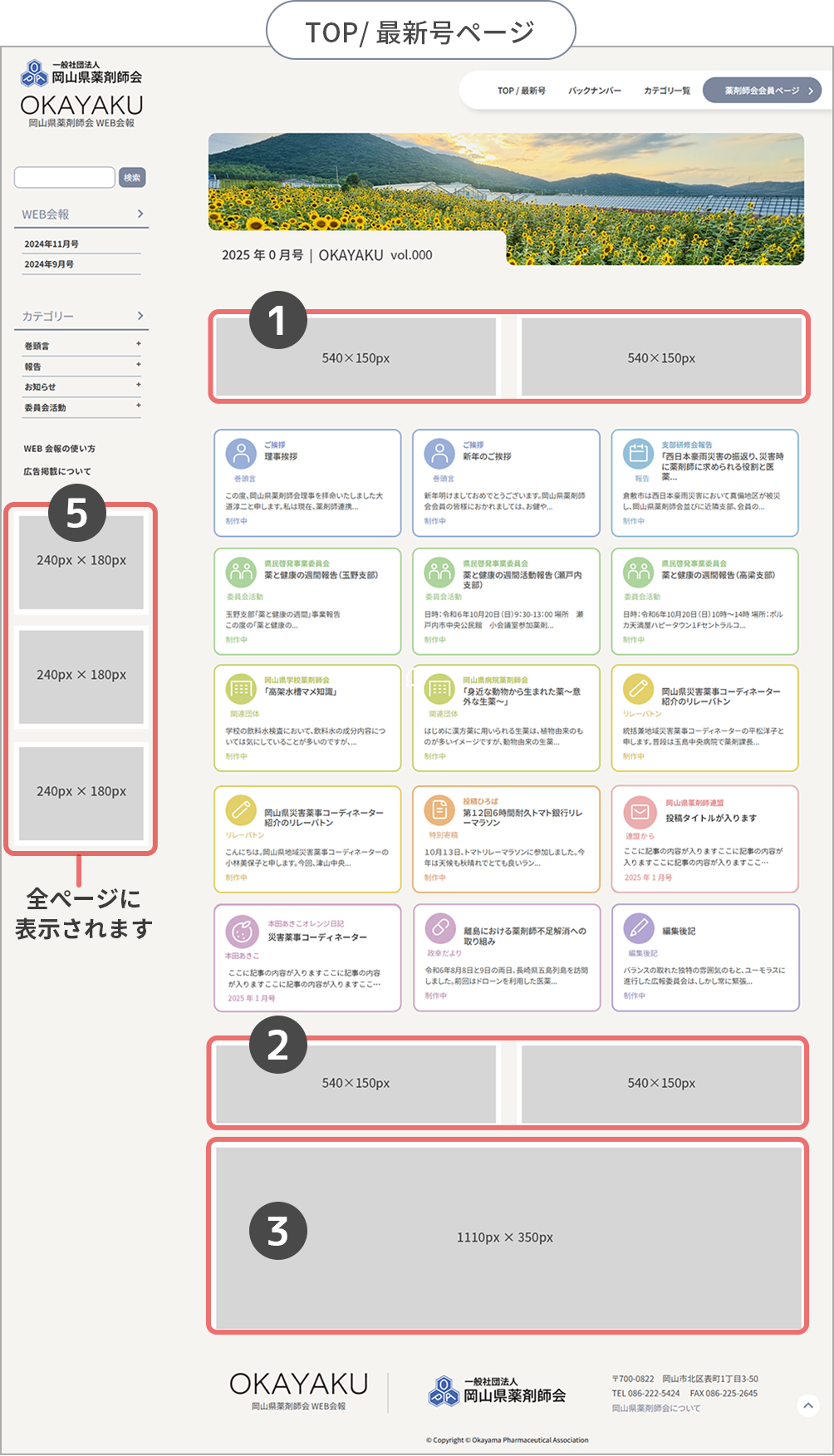 TOP/最新号ページ